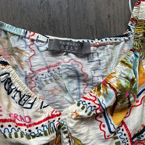 Primark Euro Summer Print Dress - Picture 2 of 3